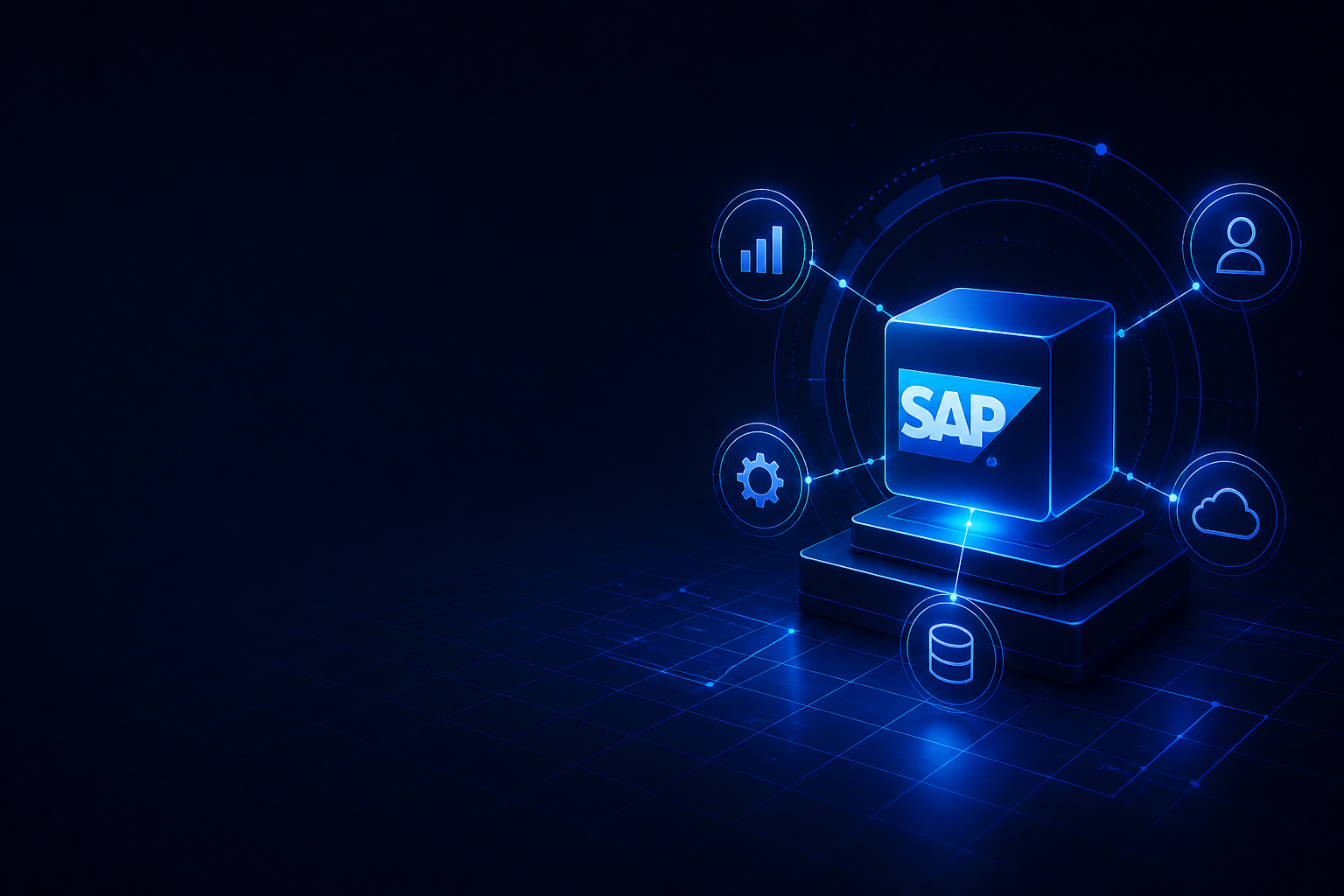 Enterprise systems connected through SAP and operational data
